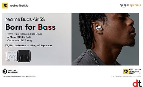 Realme Launches Buds Air 3S and Watch 3 Pro with Leading Features