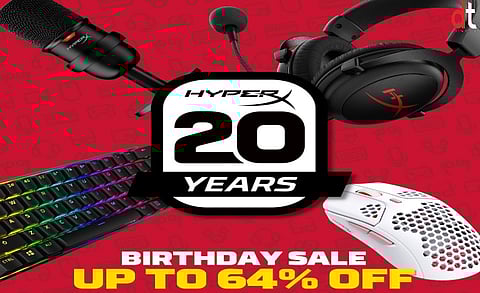 HyperX Completes 20 Years in Gaming Industry, Announced Special Offers to Celebrate The Milestone
