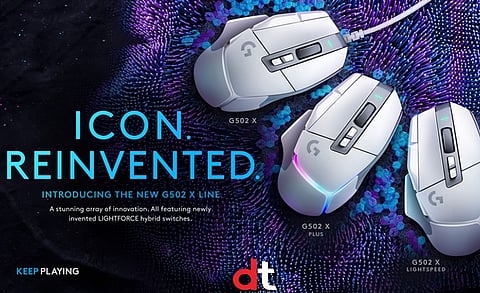 Logitech G Launches G502 X Gaming Mouse in Wired, Wireless and PLUS Versions