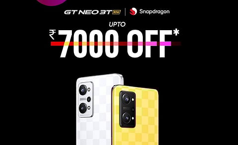 Realme Announces Offers Up to Rs. 7000 on Its Upcoming GT NEO 3T