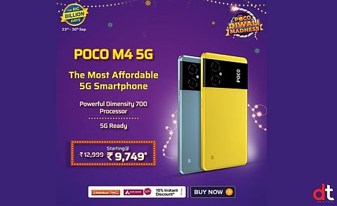 POCO Unveils Amazing Offers on Its Smartphones for Big Billion Days Sale