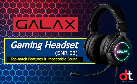 Galax Boosts Gameplay Experience with its Sonar 03 Gaming Headphone