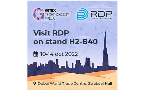 RDP All Set to Showcase its Innovative Solutions at GITEX Global 2022 in Dubai