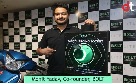 BOLT Unveils Universal EV Charging Socket ‘BOLT LITE’