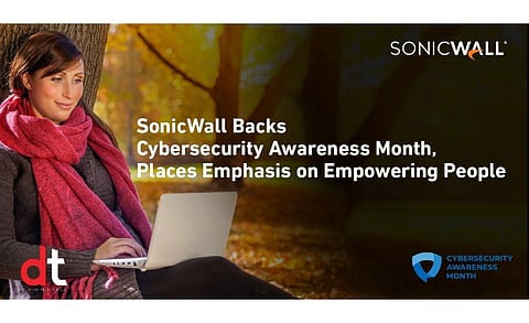 SonicWall Emphasis on Empowering People to Support Cybersecurity Awareness Month