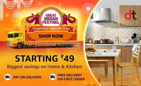 Save Big on Household, Kitchen, Furniture, and More During Great Indian Festival