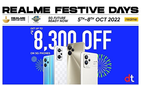 Realme Launches Irresistible Deals on Smartphones for Realme Festive Days Sale