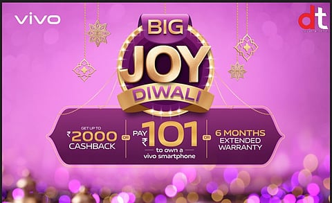 Vivo Launches ‘Big Joy Diwali’ Sale to Boost Festive Fervor