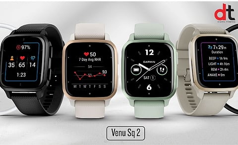Garmin India Launches New Venu Sq 2 Series Smartwatch with Built-in GPS