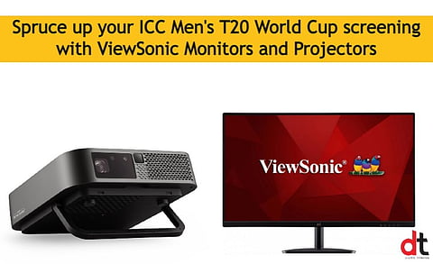 Enjoy This T20 World Cup and Cheer for Your Favourite Team with ViewSonic Monitors and Projectors