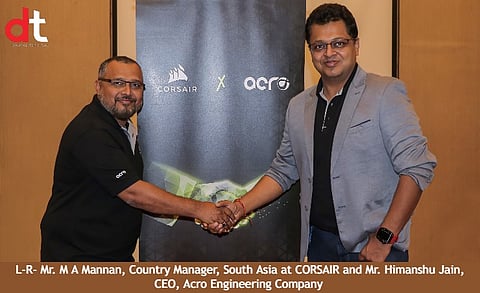 CORSAIR On boards Acro Engineering as Its National Distributor in India