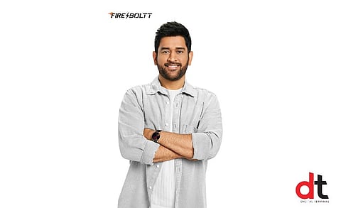 Fire-Boltt Ropes in Indian Cricketing Legend MS Dhoni as its New Brand Ambassador