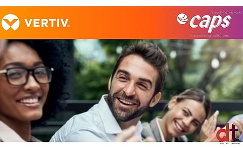 eCAPS Signed Distribution Partnership with Vertiv