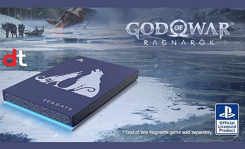 Seagate Introduces New 2TB Special Edition God of War Ragnarök Game Drive