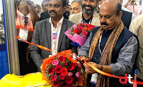 Karnataka CM Inaugurates ESDS Exhibition Pavilion at the 25th Bengaluru Tech Summit