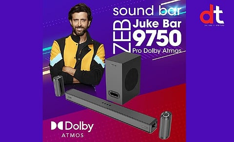 Zebronics Launches ZEB-Juke Bar 9750 Premium Soundbar for Indian Customers