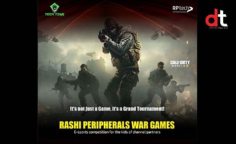 Rashi Peripherals Announces Rashi War Games eSports Competition for Partners' Kids