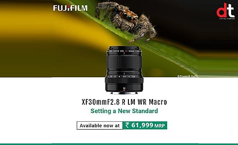 Fujifilm India Unveils two new lenses FUJINON Lens XF56mmF1.2 R WR & FUJINON Lens XF30mmF2.8 R LM WR Macro