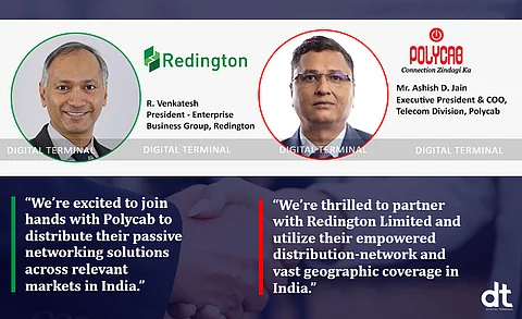 Polycab Appoints Redington as ND for its Passive Networking Business in India