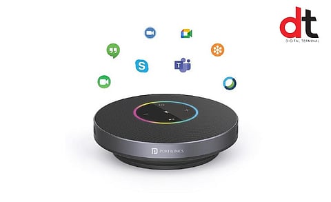 Portronics Unveils New ‘Talk Two’ 360° Voice Pickup Conference Speaker
