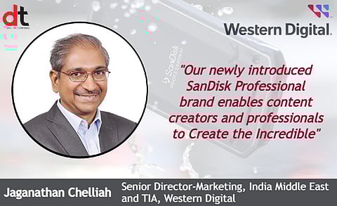 Western Digital Launches New Professional-grade Storage Solutions for Content Creators