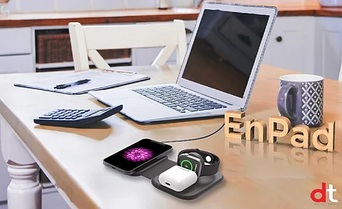 EVM Introduces 3-in-1 Wireless Charging Pad ‘EnPad’