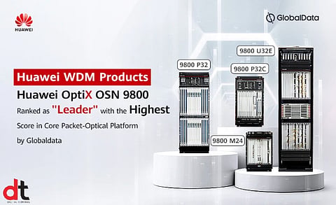 Huawei OptiX OSN 9800 Ranked as Leader with Highest Score