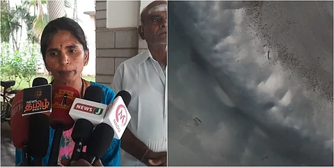 குடிநீரில் மிதக்கும் புழுக்கள்