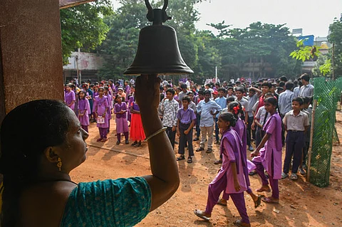 water bell - Express photo by Prasant Madugula