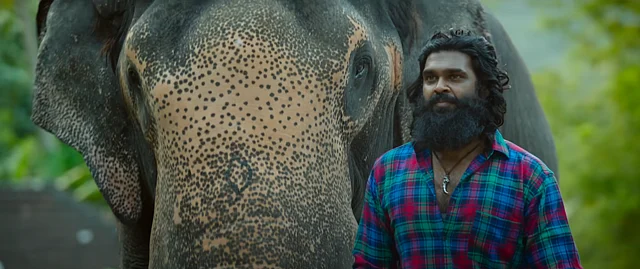 படைத்தலைவன் படத்தில் நடிகர் சண்முக பாண்டியன்