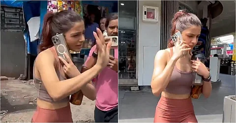 actor samantha angry with photographers