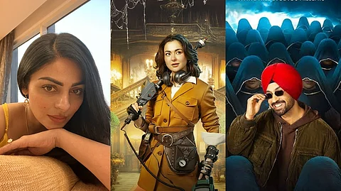 Neeru Bajwa, Hania Aamir, Diljit Dosanjh.