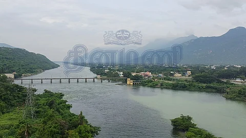 Water inflow in Mettur Dam.