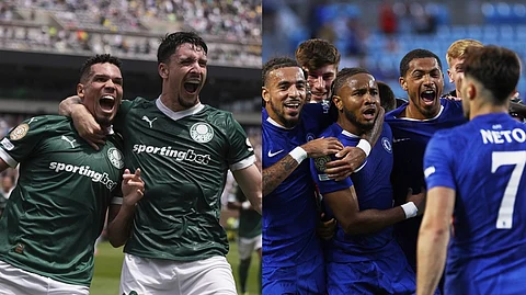 Palmeiras, Chelsea players
