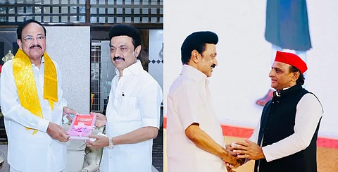Venkaiah Naidu, Akhilesh Yadav birthdays: mk stalin wishes