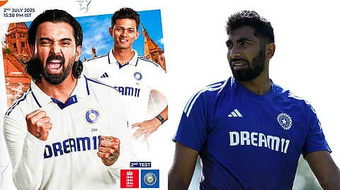 K.L. Rahul, Jaiswal, Bumrah.