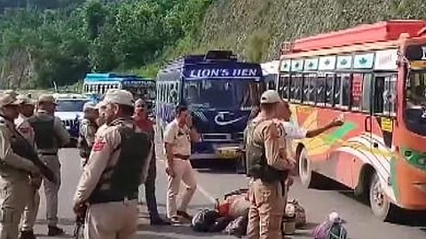 five buses collide in J-K's Ramban