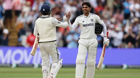 captain shubman gill with Ravindra jadeja
