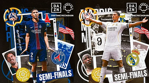 fifa club world cup real madrid, psg advanced to semi finals