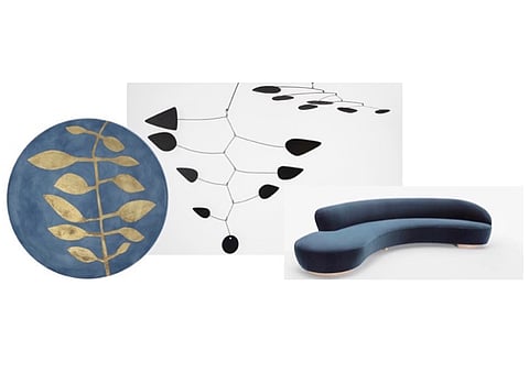 Haviland&Parlon, Calder, Kagan collage