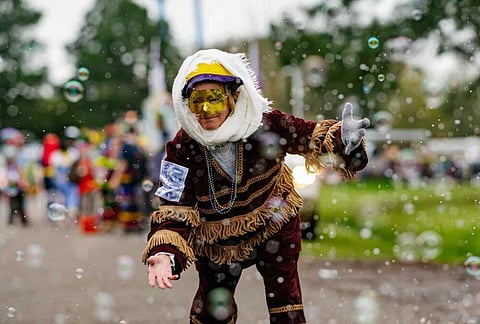Courir de Mardi Gras Chicken run in Eunice Louisiana, Louisiana Office of Tourism