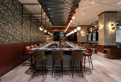 Interior of Restaurant Lucie. Photo by Restaurant Lucie.