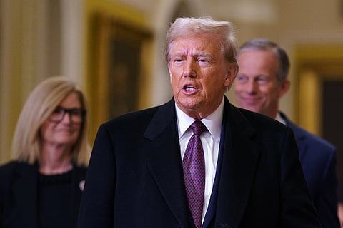 Presidente eleito dos EUA, Donald Trump