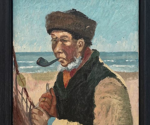A alegada pintura de Van Gogh