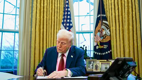 Donald Trump, presidente dos EUA.