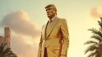Dinheiro a cair do céu e luxo. Trump divulga filme de Faixa de Gaza transformada em destino turístico
