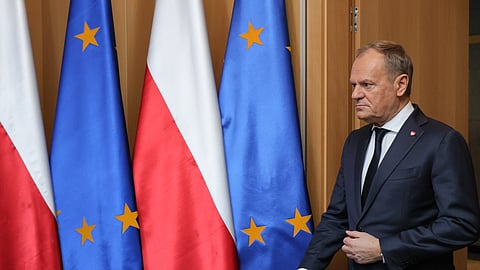 Donald Tusk não se conteve nos comentários ao presidente dos EUA.