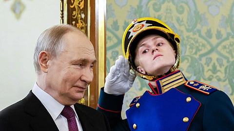 Vladimir Putin, presidente da Rússia.