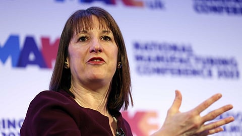 Ministra das Finanças do Reino Unido, Rachel Reeves.