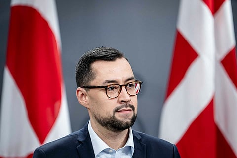 Mute Egede, primeiro-ministro cessante da Gronelândia